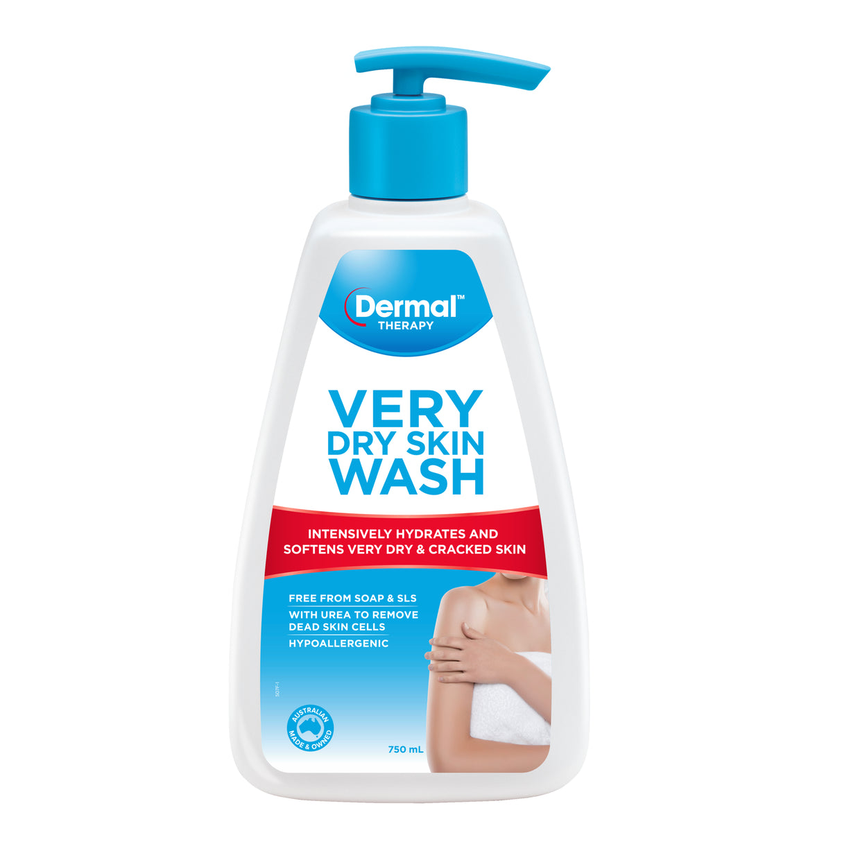 Dermal Therapy Very Dry Skin wash 750ml
