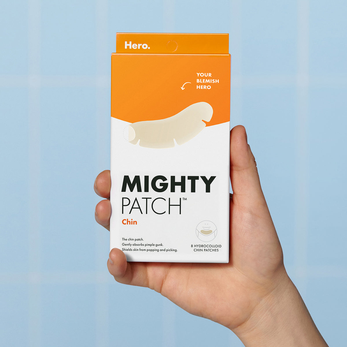 Hero Mighty Patch Chin 8 Count