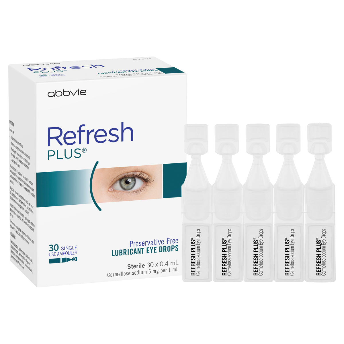 Refresh Plus Lubricant Eye Drops 30x0.4ml
