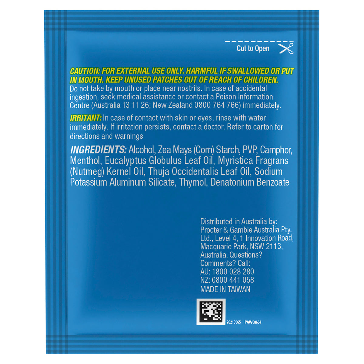 VICKS Vapopatch 5pk