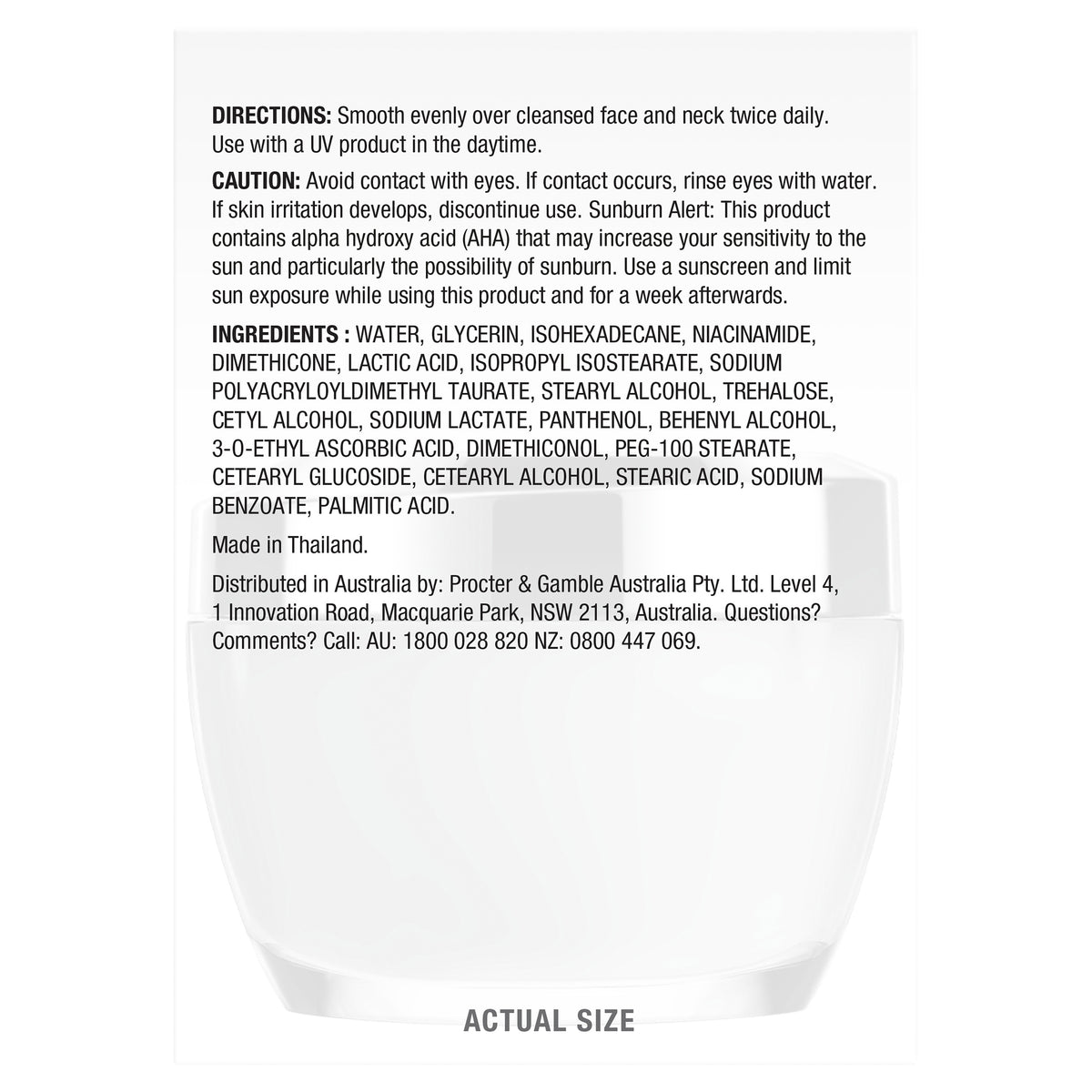 OLAY Luminous Vit C Sens Moist 50g