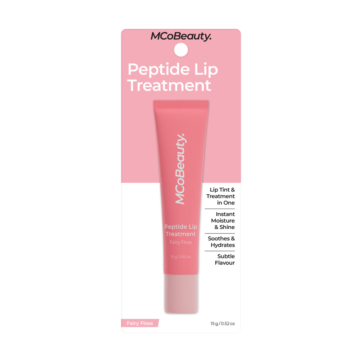 MCoBeauty Peptide Lip Treatment Fairy Floss