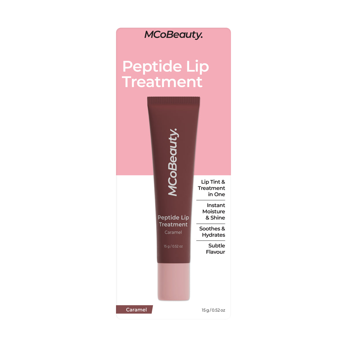 MCoBeauty Peptide Lip Treatment Caramel