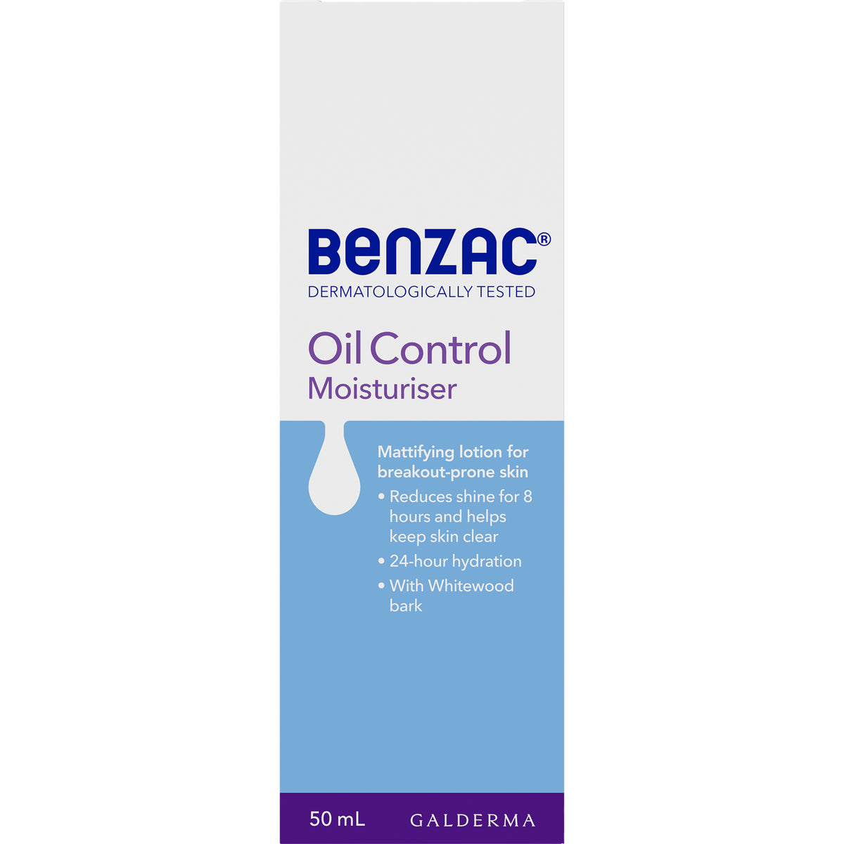 BENZAC Oil Control Moisturiser 50ml