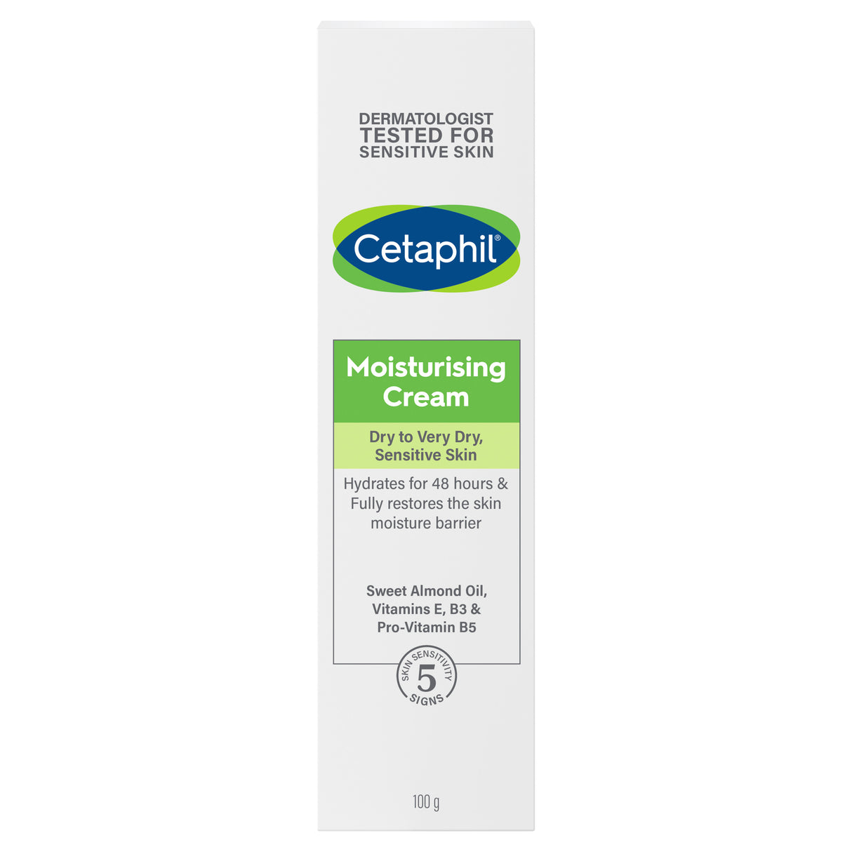 Cetaphil Moisturising Cream 100 g Rich Hydrating Moisturiser