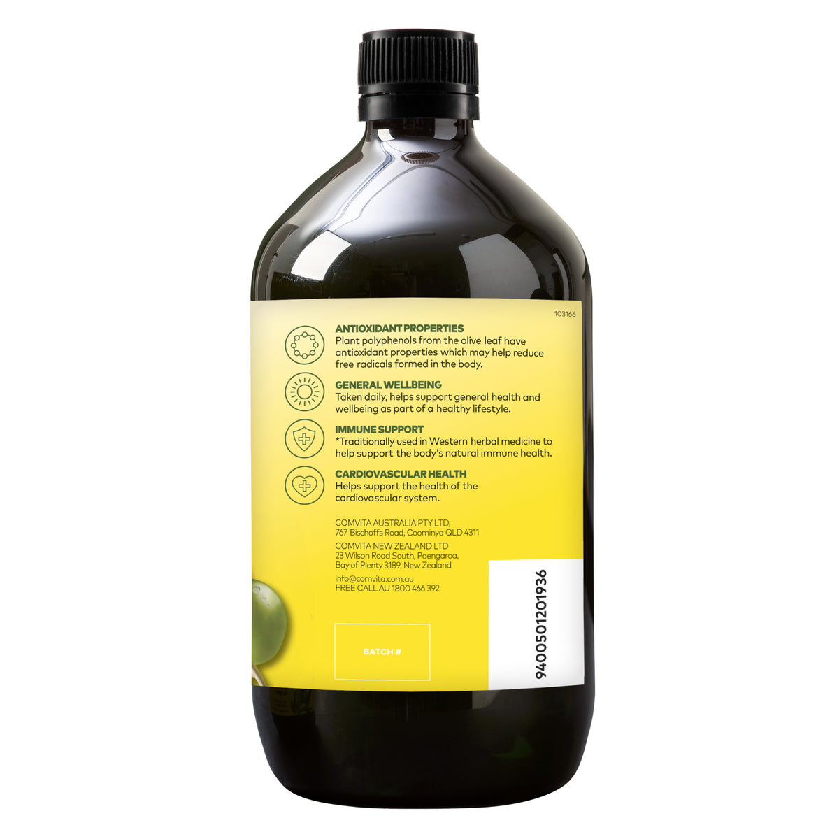 Comvita Olive Leaf Extract Natural 1L