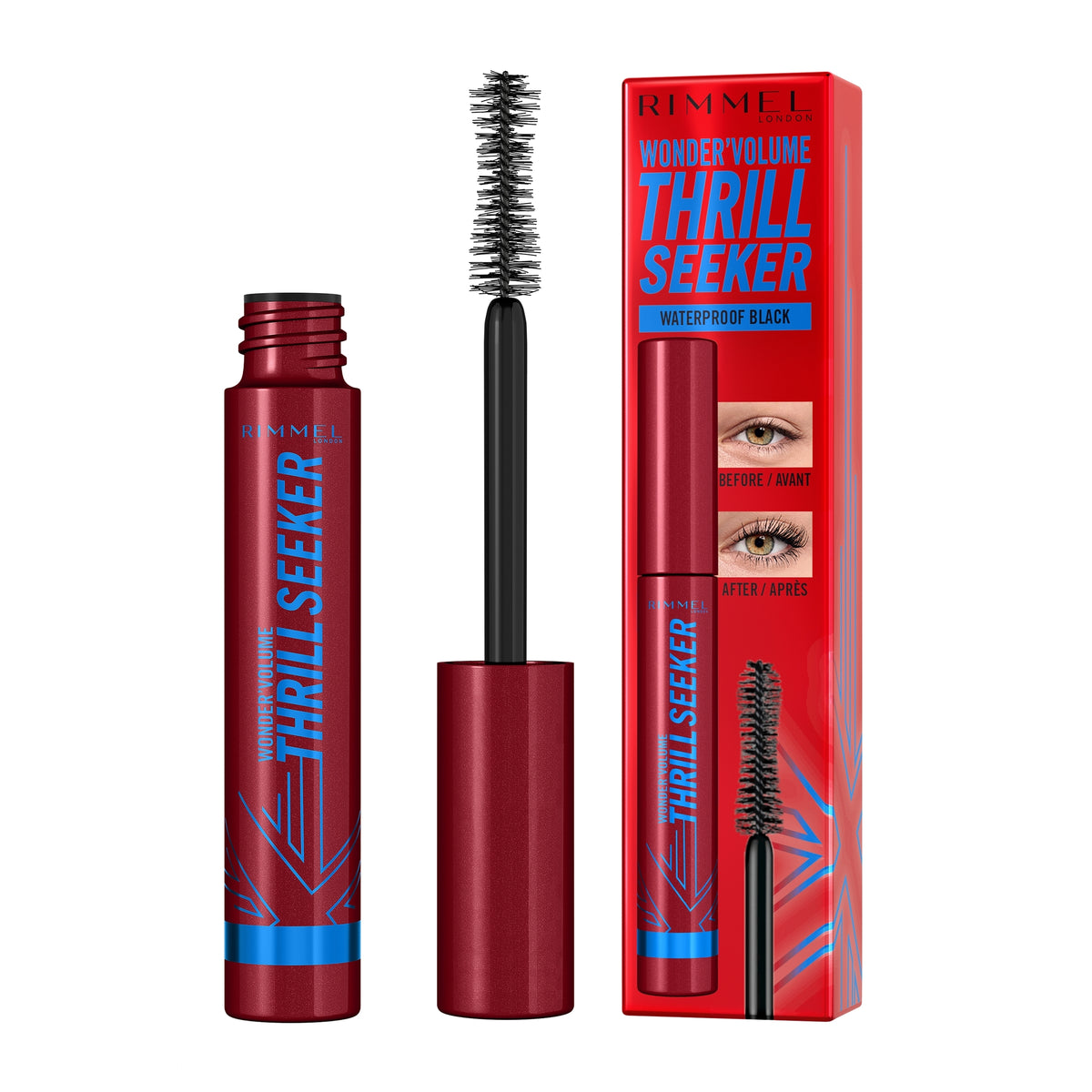 Rimmel London Wonder Volume Thrill Seeker Mascara Waterproof Black