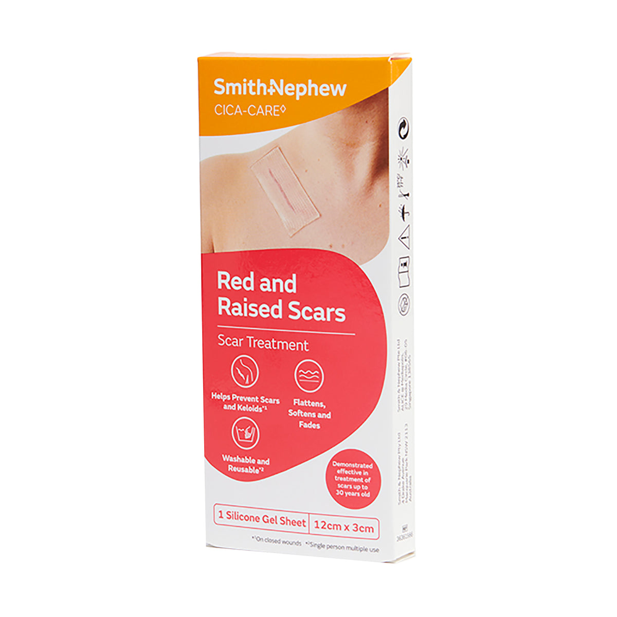 CICA-CARE™ Silicone Gel Sheet 3cmx12cm CS pack
