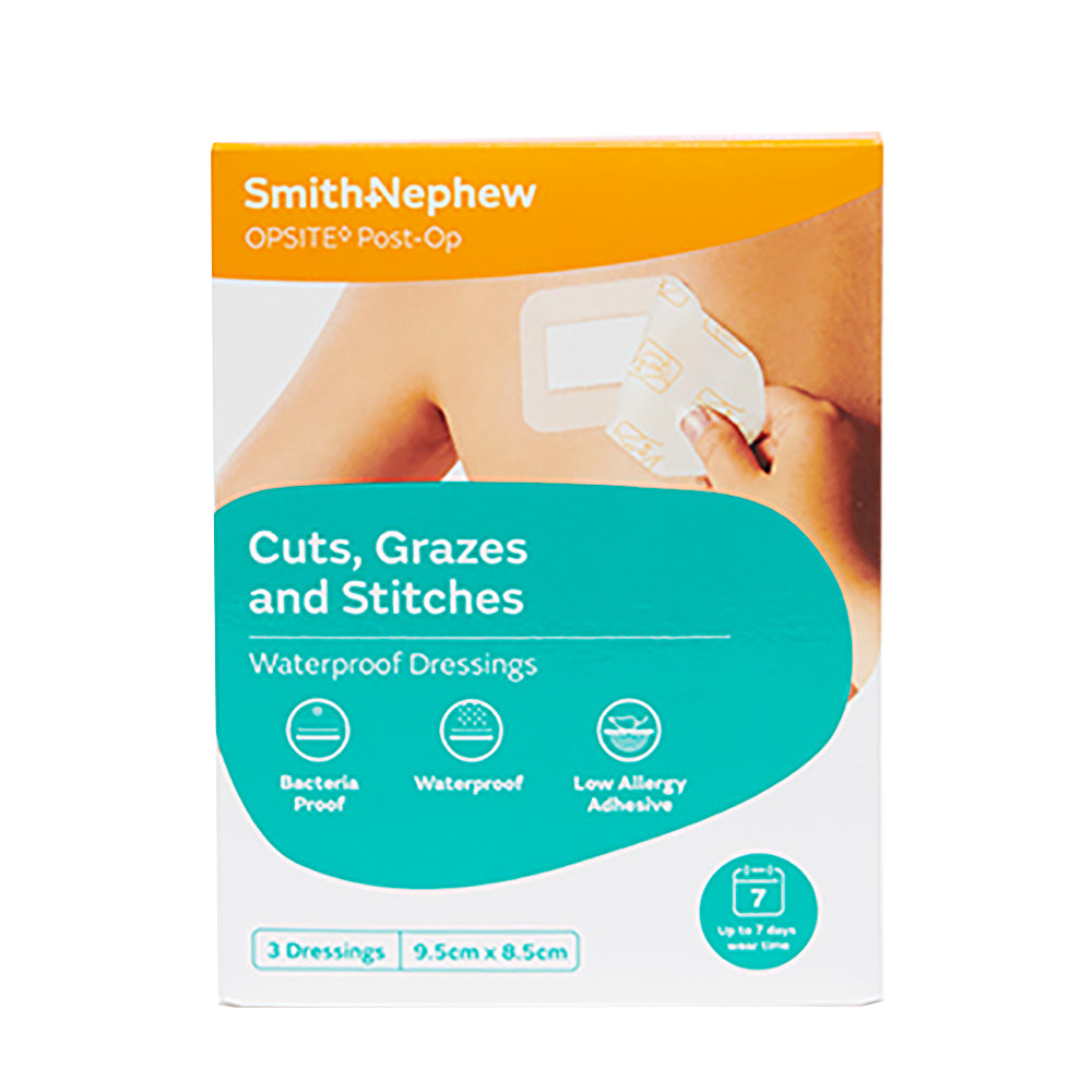 OPSITE Post Op Dressing 9.5x8.5cm 3/pk
