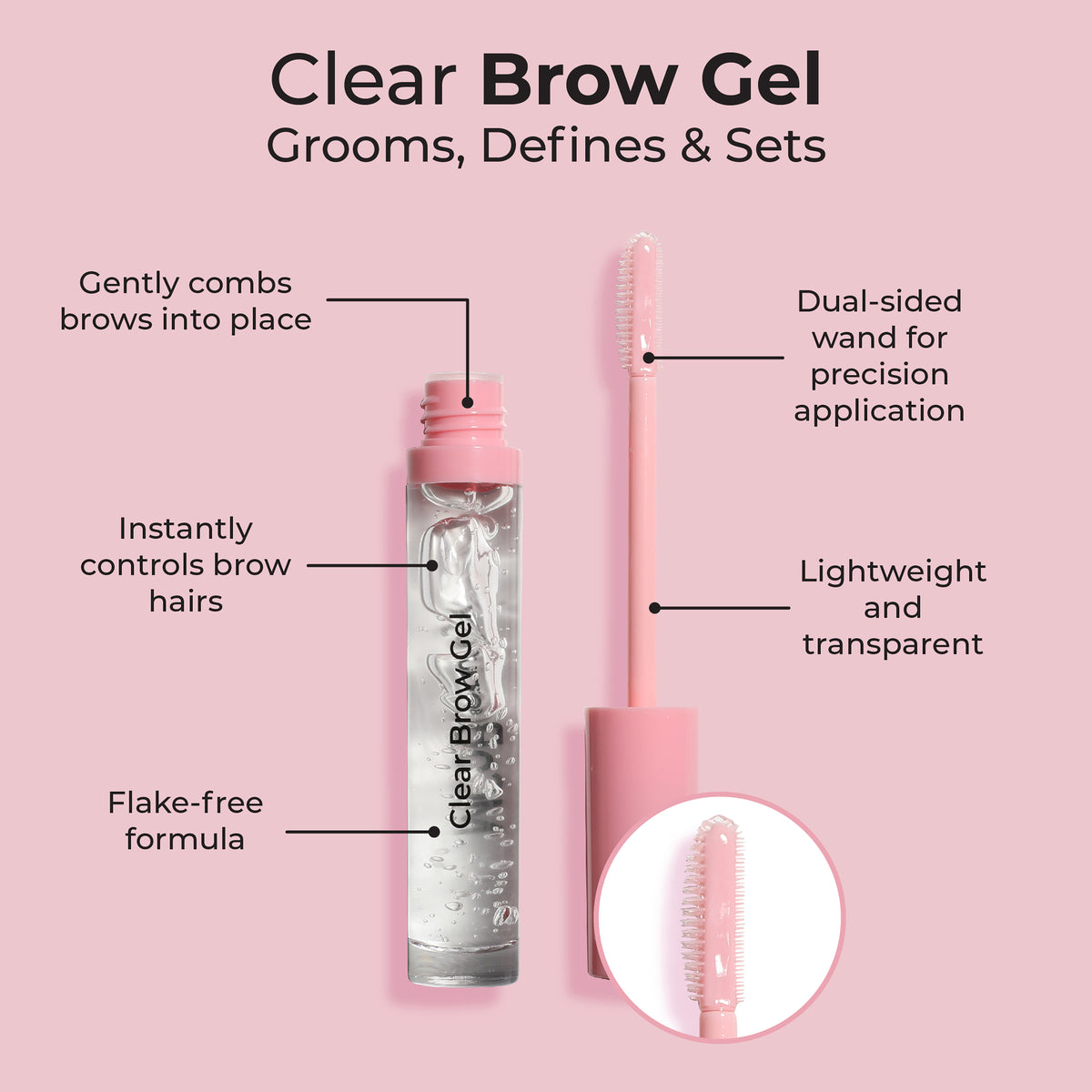 MCo MCW349 Clear Brow Gel