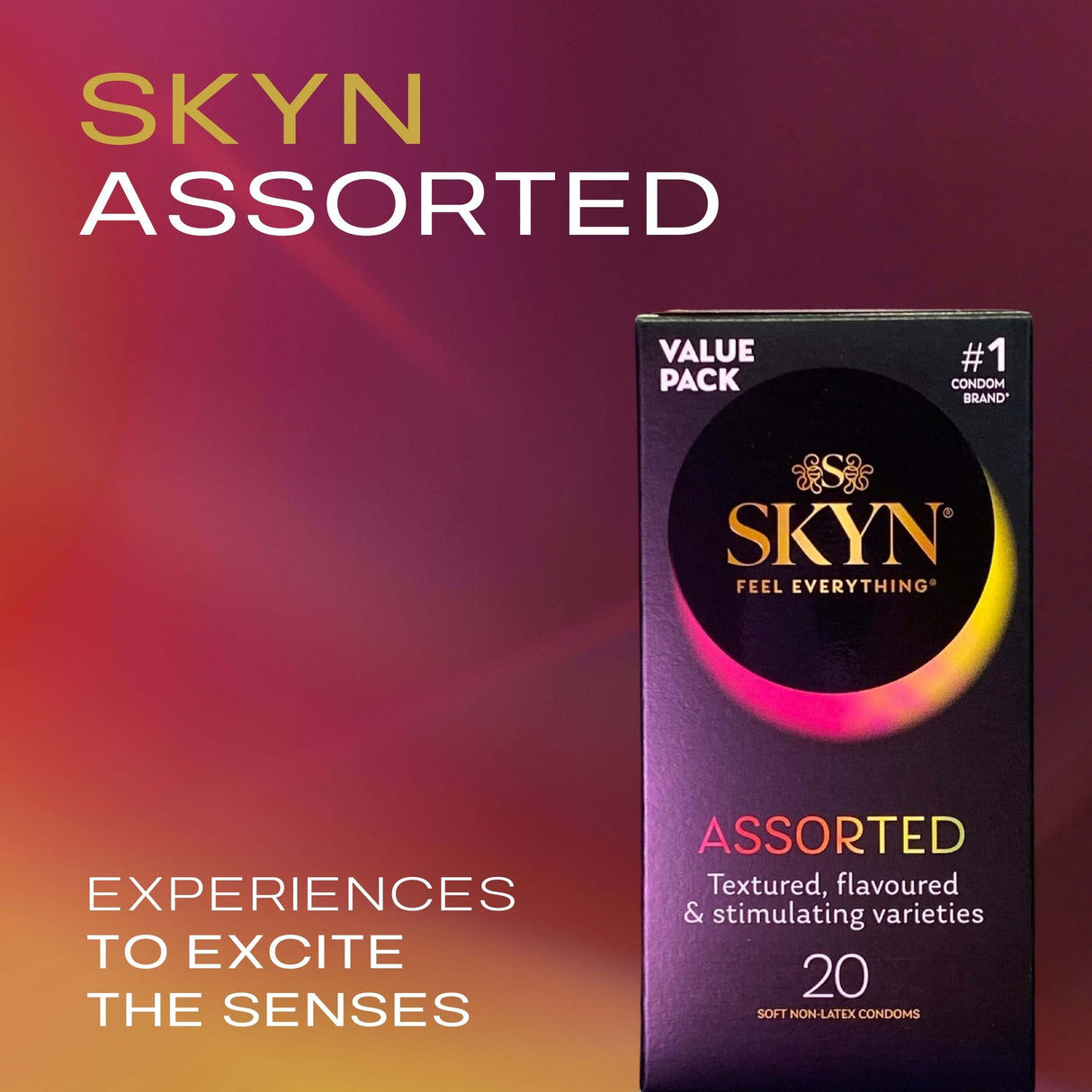 SKYN Assorted Condoms 20 Pack