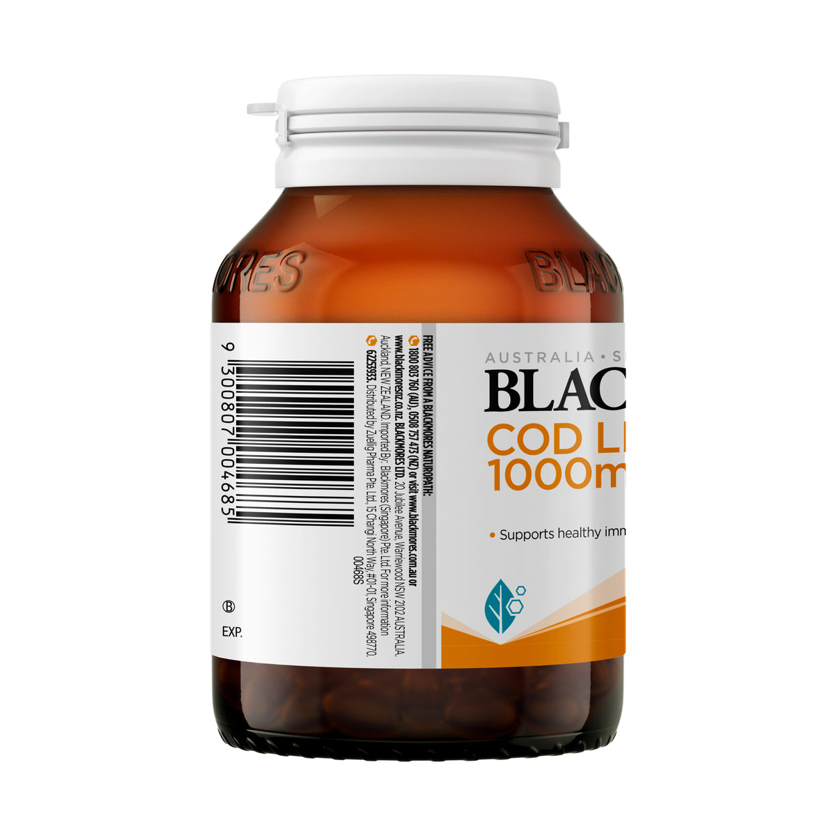 Blackmores Cod Liver Oil 1000mg (80)