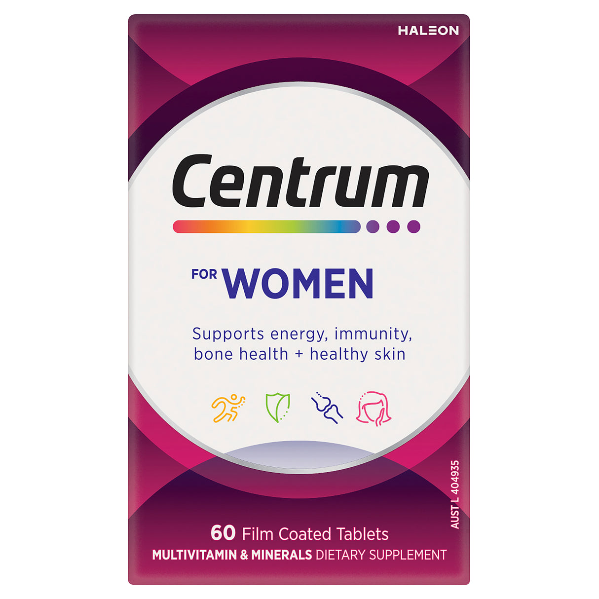 Centrum For Women 60 Tablets