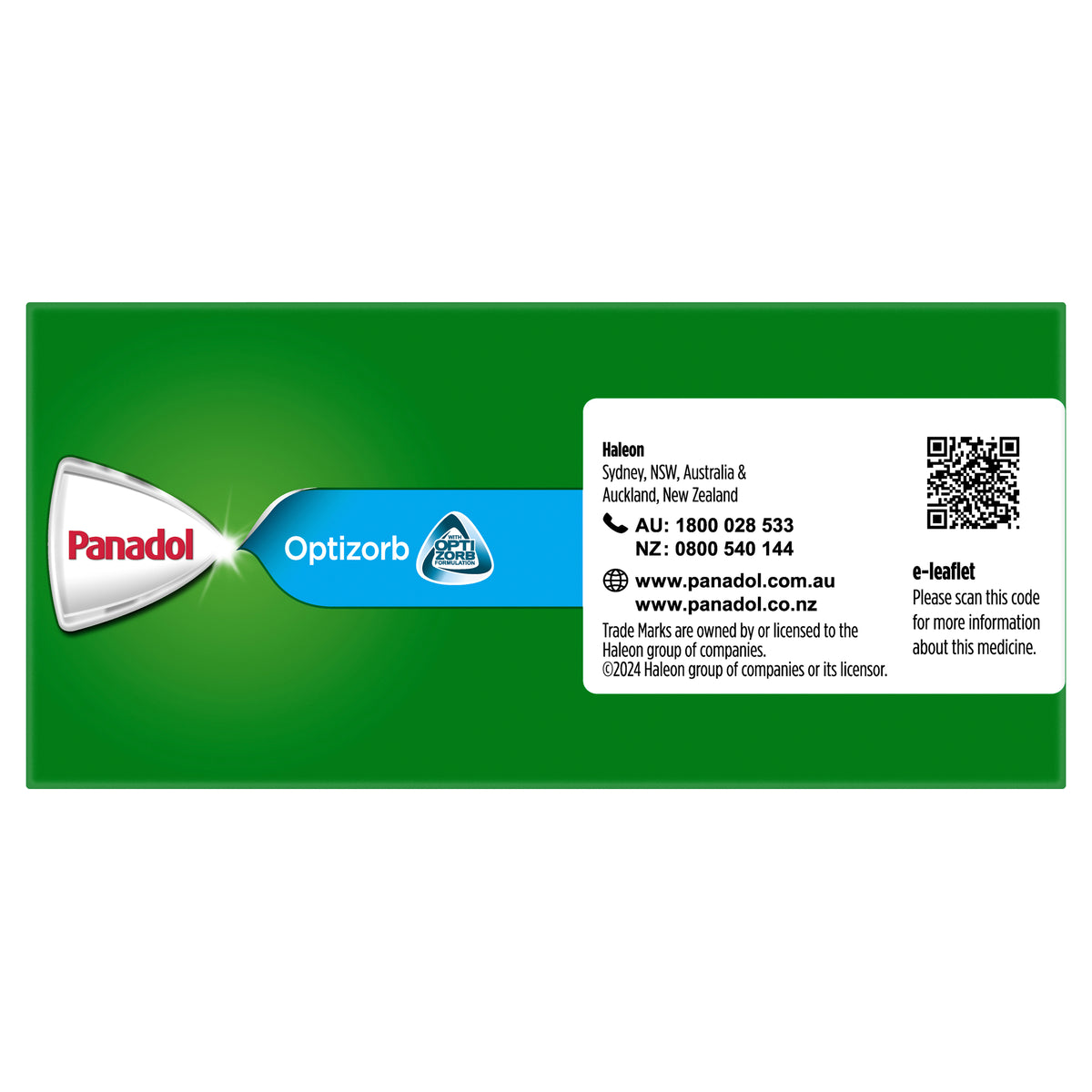 Panadol with Optizorb for Pain Relief, Paracetamol - 500mg 48 Caplets