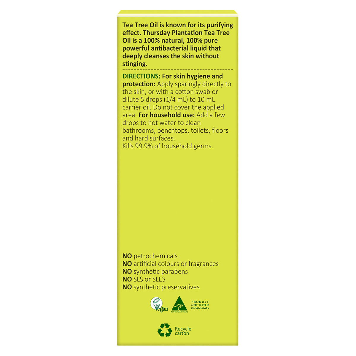 Thurs.Pl. Tea Tree Oil (boxed) 100ml