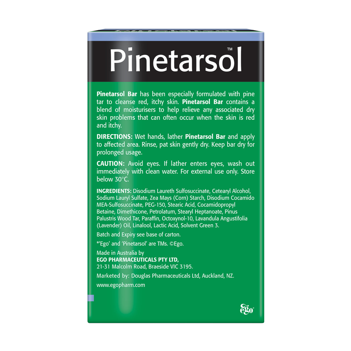 Ego Pinetarsol Bar 100g