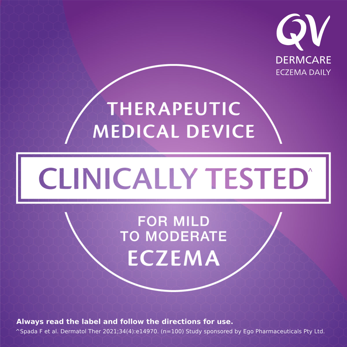 Ego QV Dermcare Eczema Daily Cream 350ml