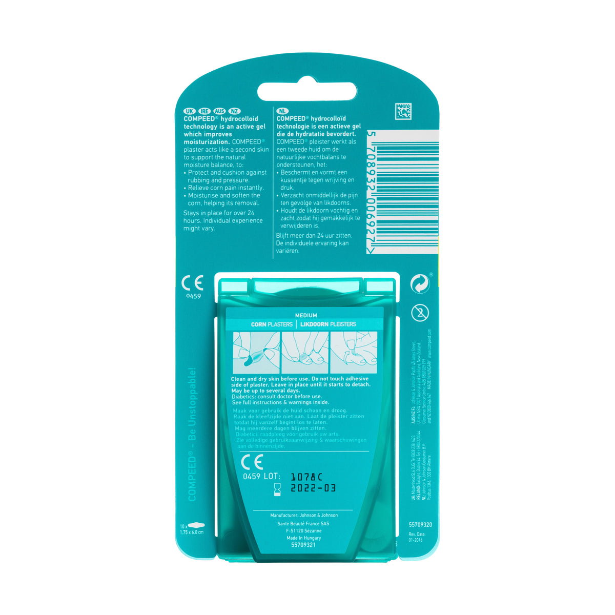 Compeed Corn Medium Plasters 10 Pack
