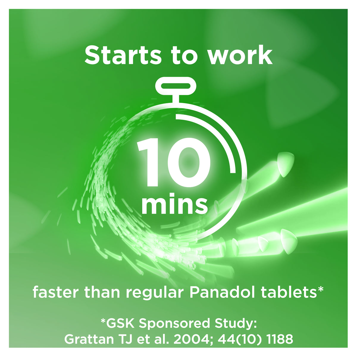 PANADOL Rapid Caplets 500mg 16pk
