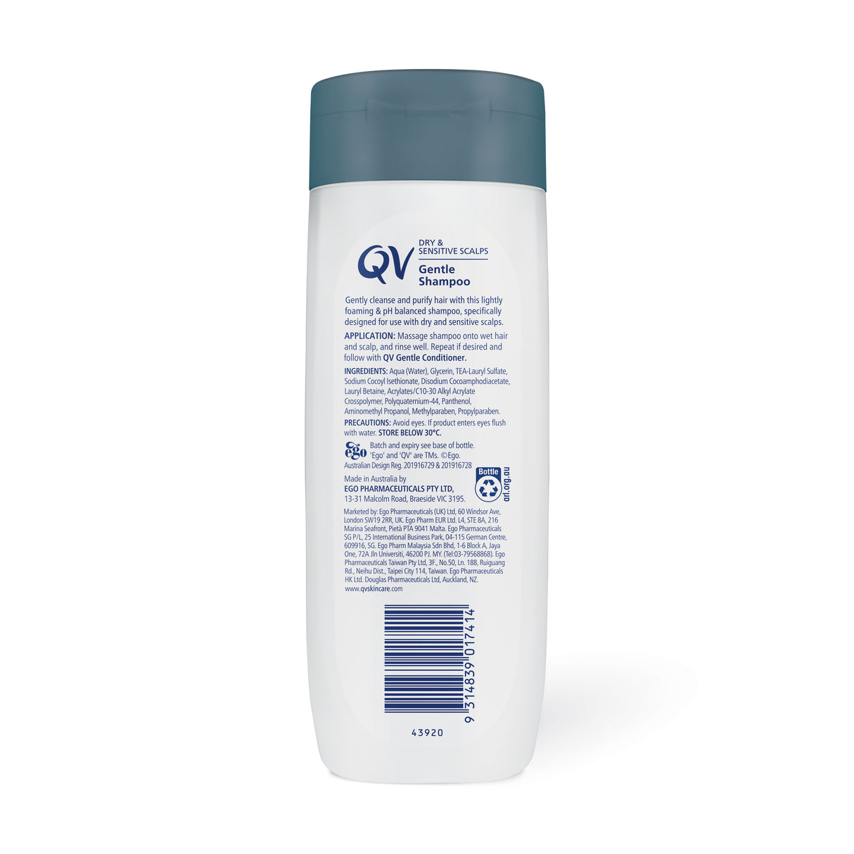 EGO QV Gentle Shampoo 250g