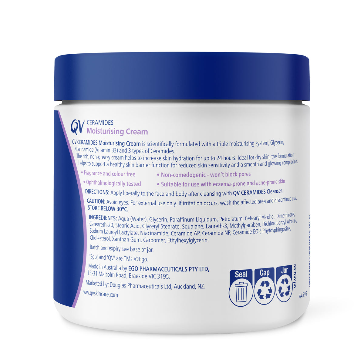 Ego QV Ceramides Cream 500g