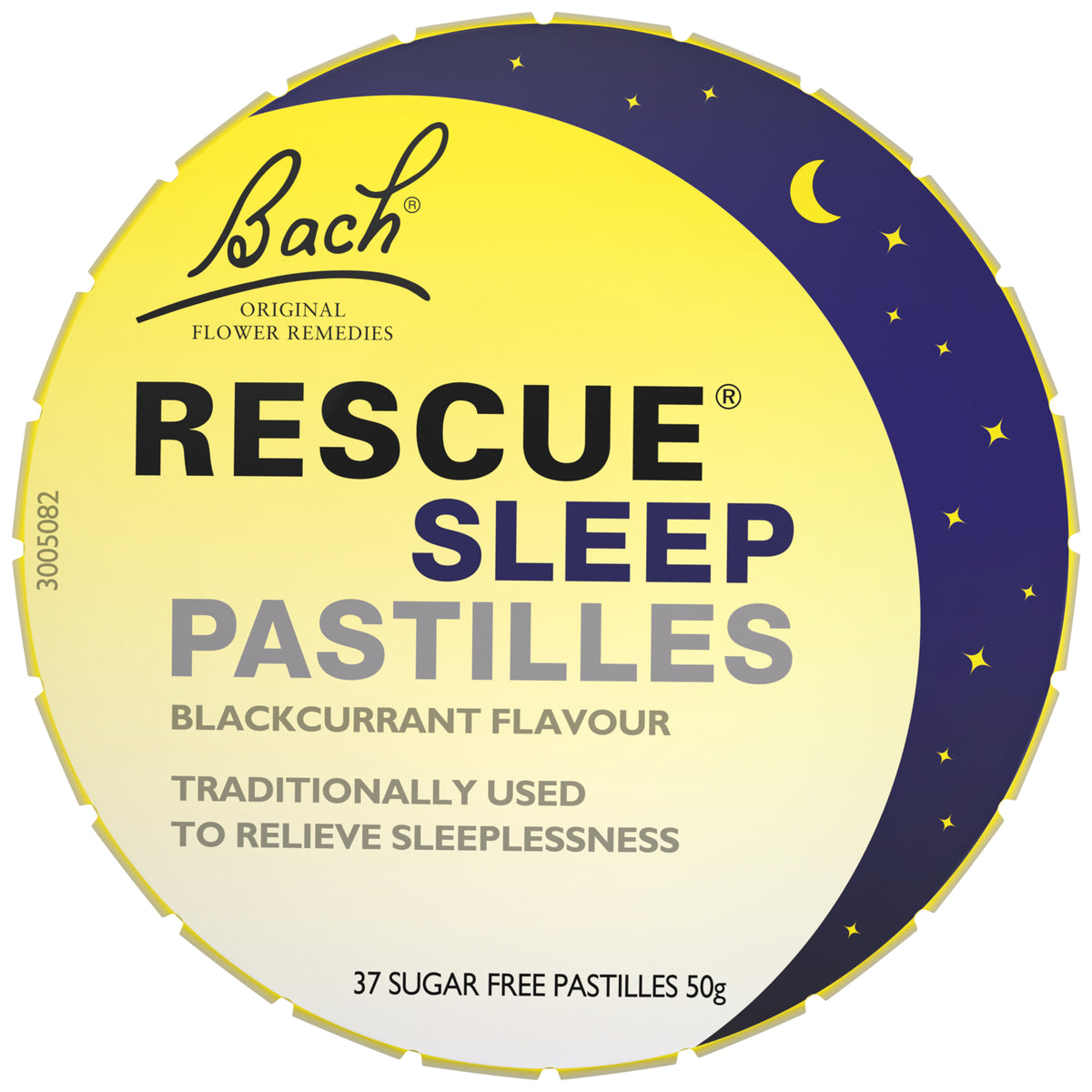 BACH Rescue Slp Pastil. B/Currant50g