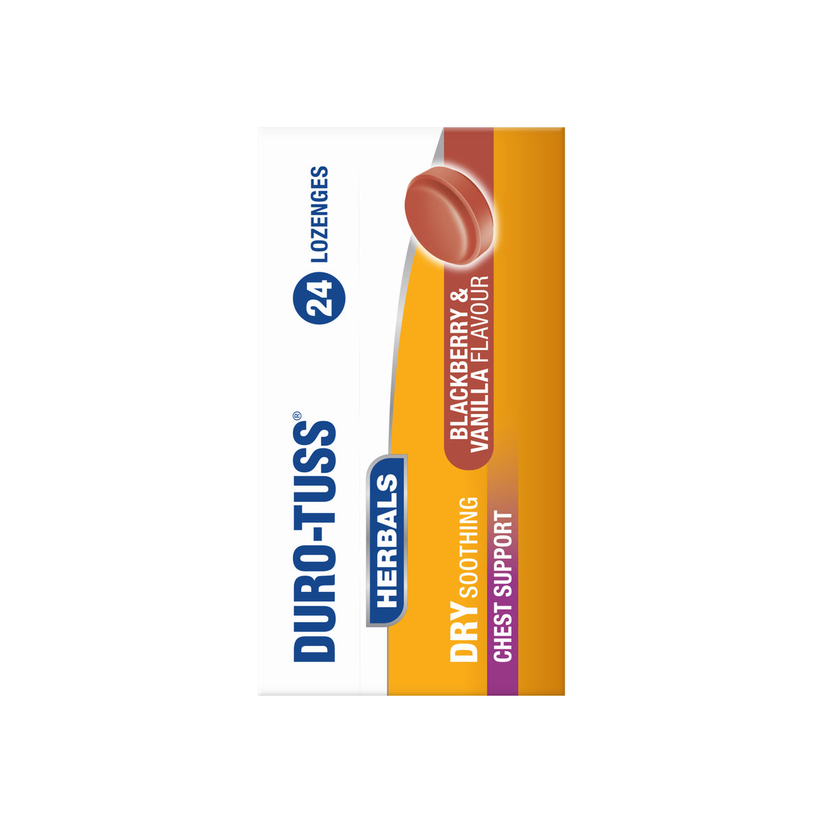 Duro-Tuss Herbals Dry Soothing Chest Support Lozenges 24s