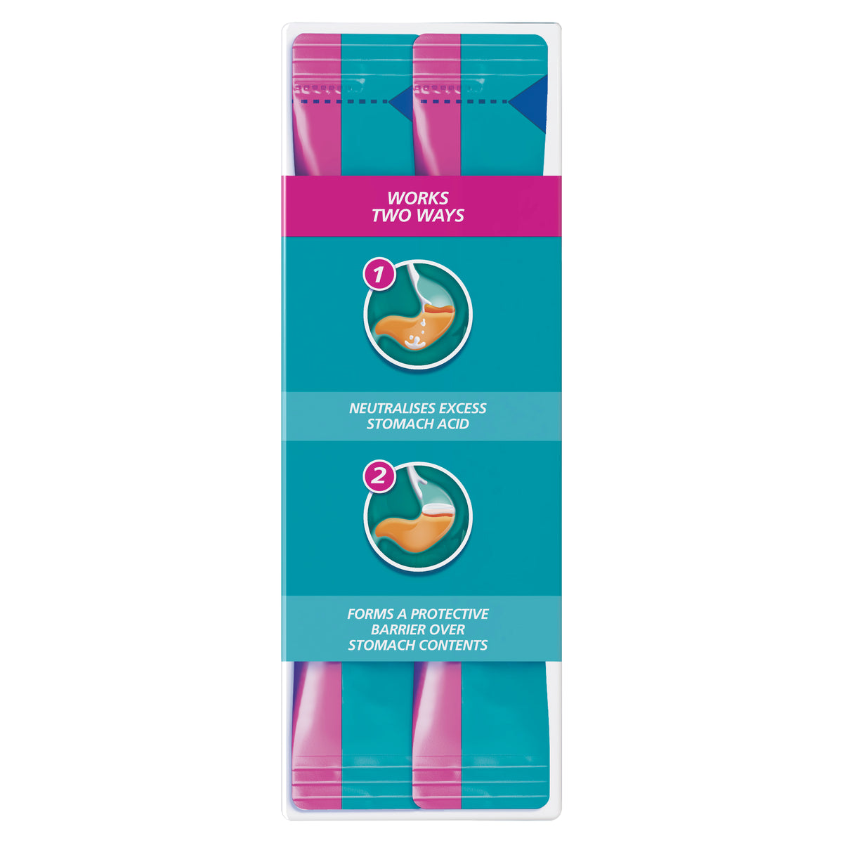 GAVISCON DA Liq P/Mint Sach 10ml 24s