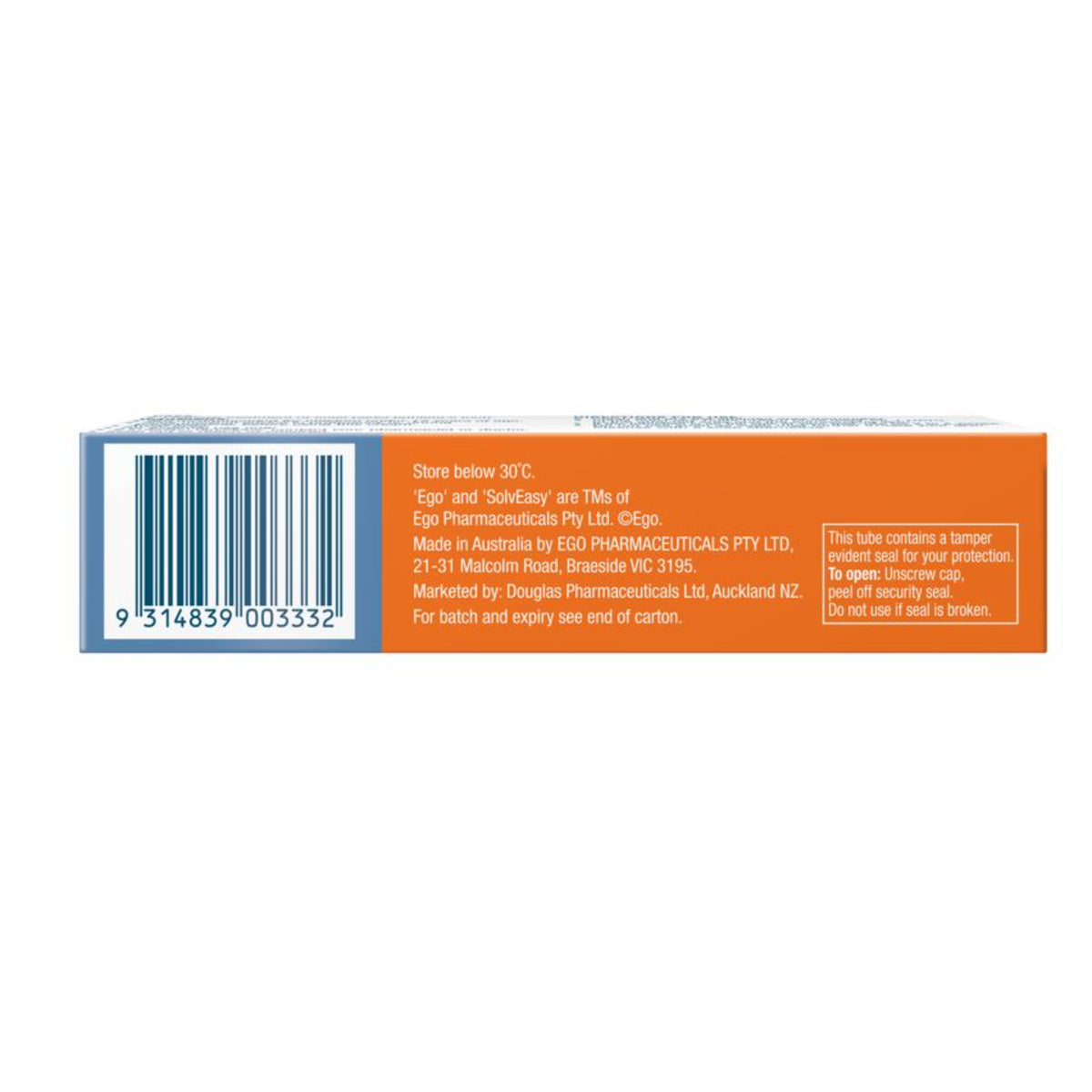Ego Solv Easy Tinea 1% 15g