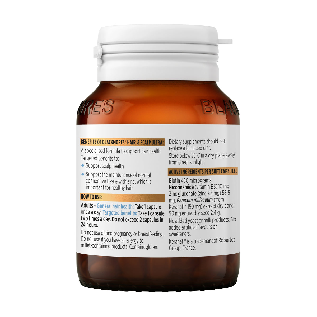 Blackmores Hair & Scalp Ultra 30s