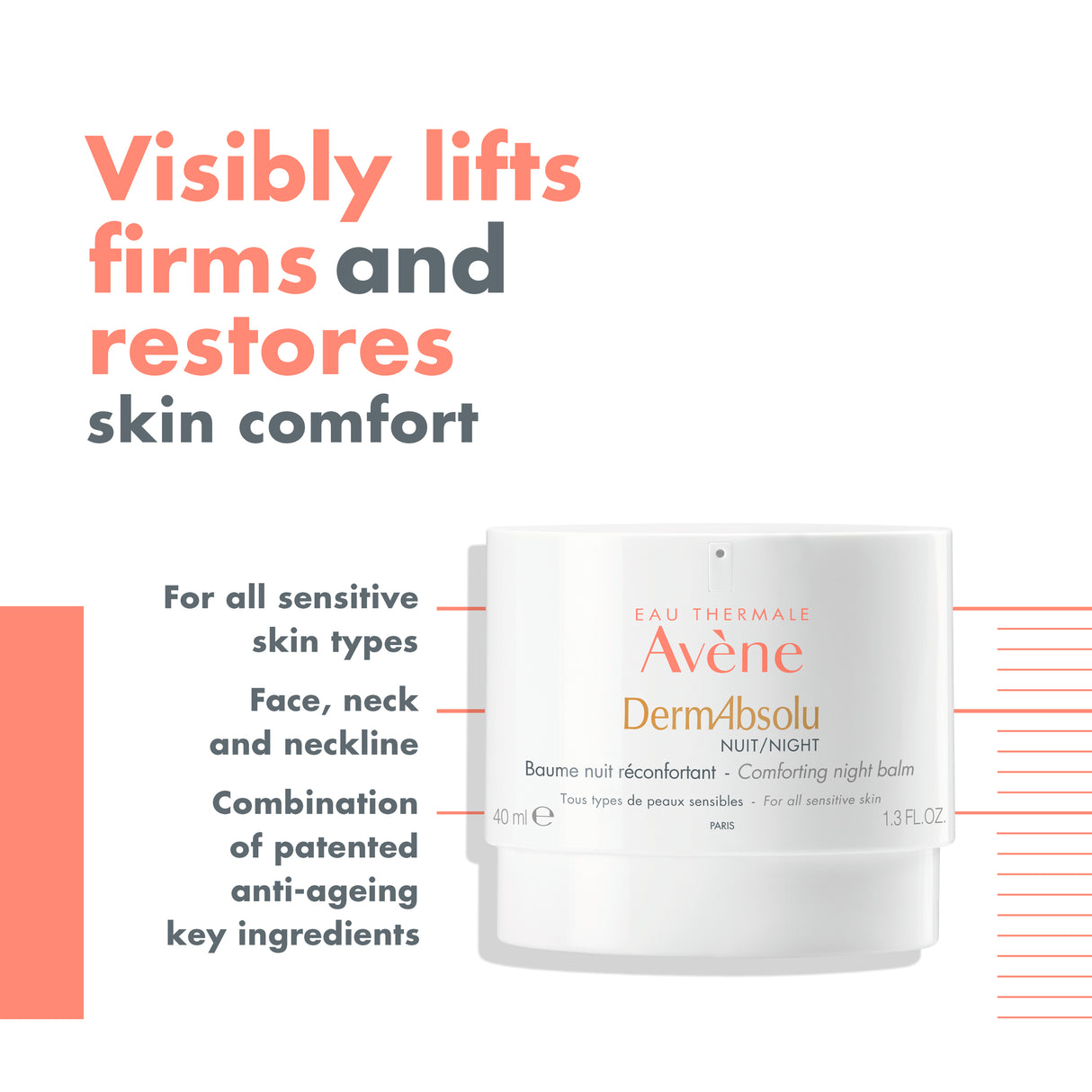 Avene Dermabsolu Night Balm 40ml