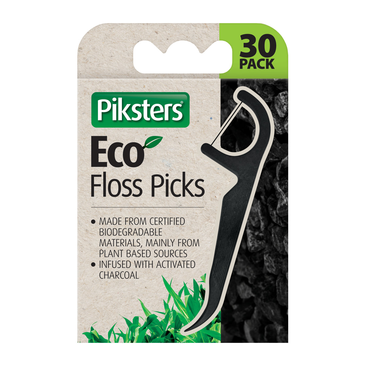 Piksters Eco Floss Picks 30pk