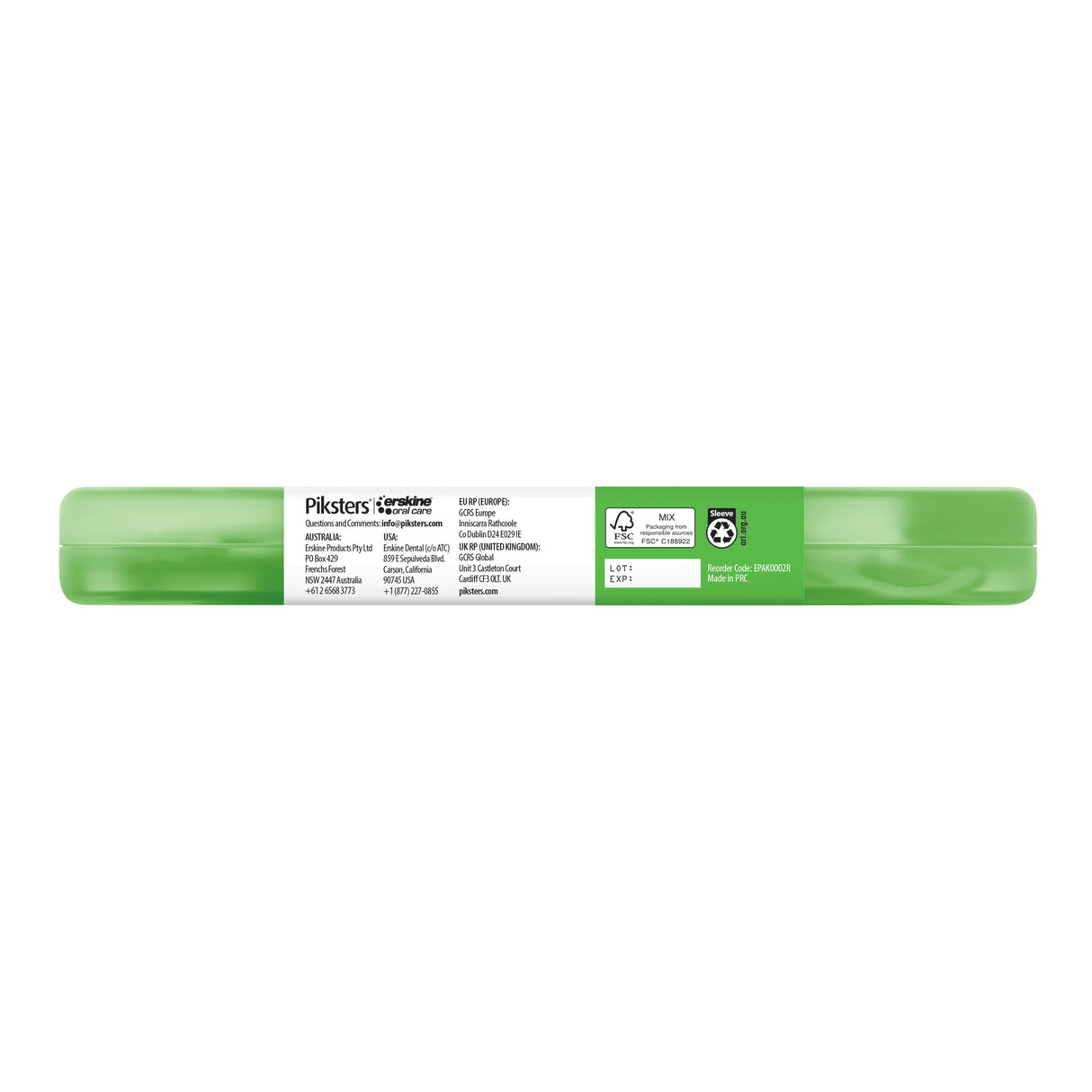 PIKSTERS Mini Monsters Oral Care Kit