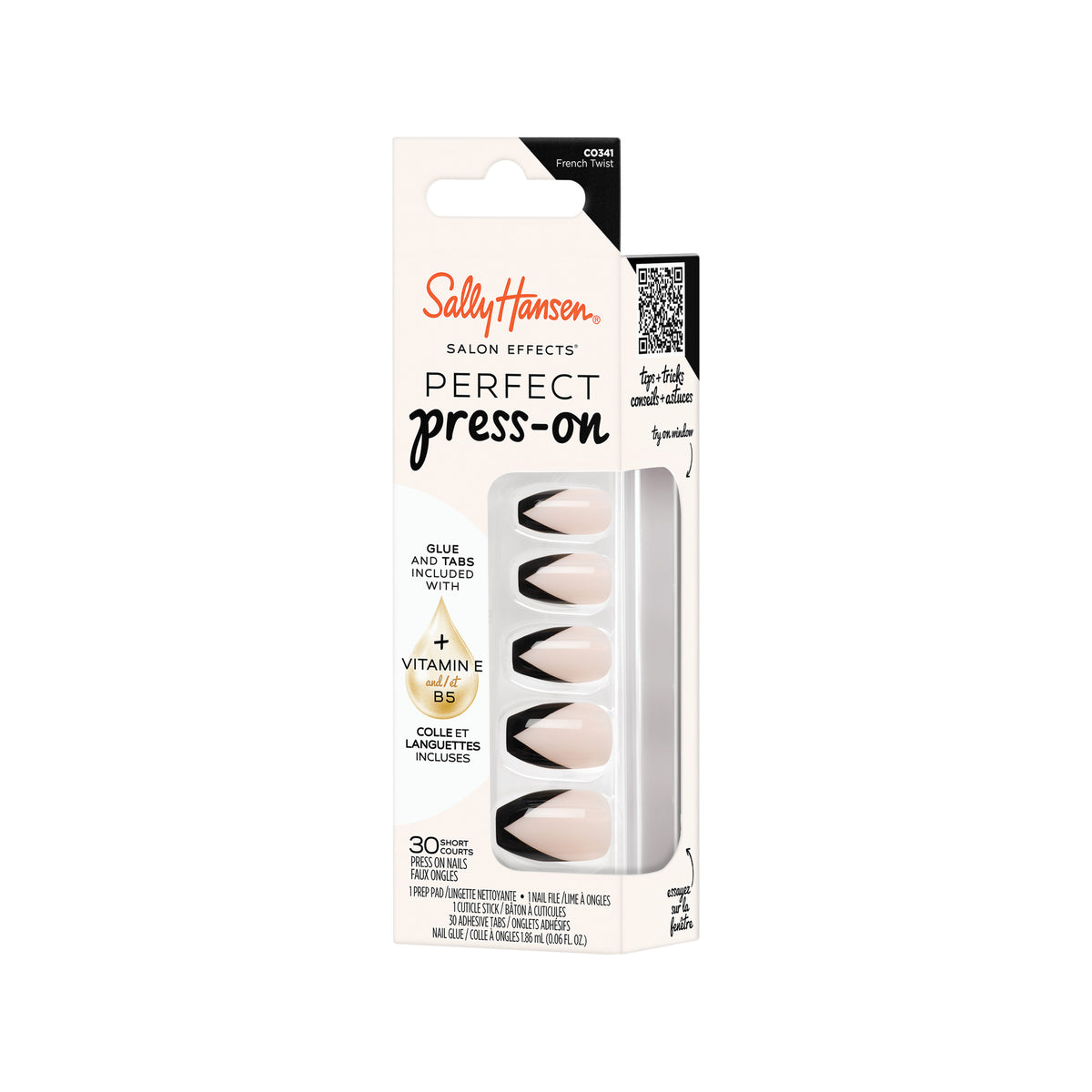 Sally Hansen Perfect Press On Nails French Twist