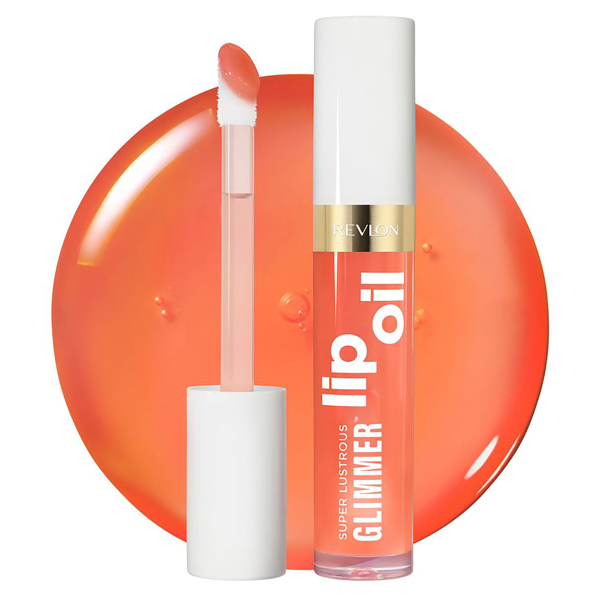 Revlon Super Lustrous Glimmer Lip Oil Miss Coral