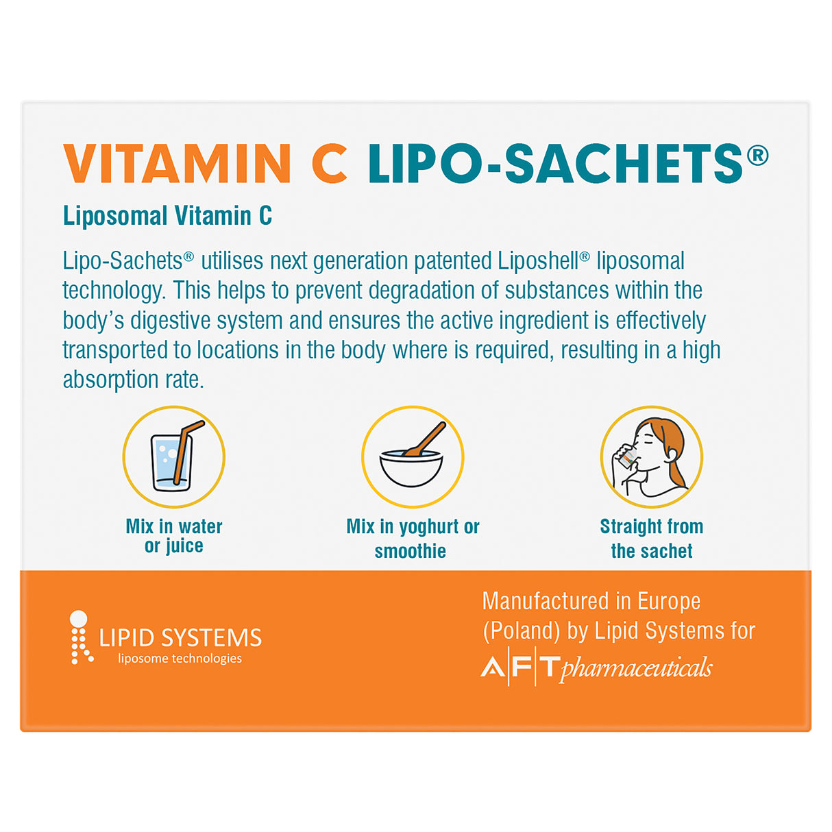 Lipo-Sachets Vitamin C Kids Blackcurrant 30 Pack