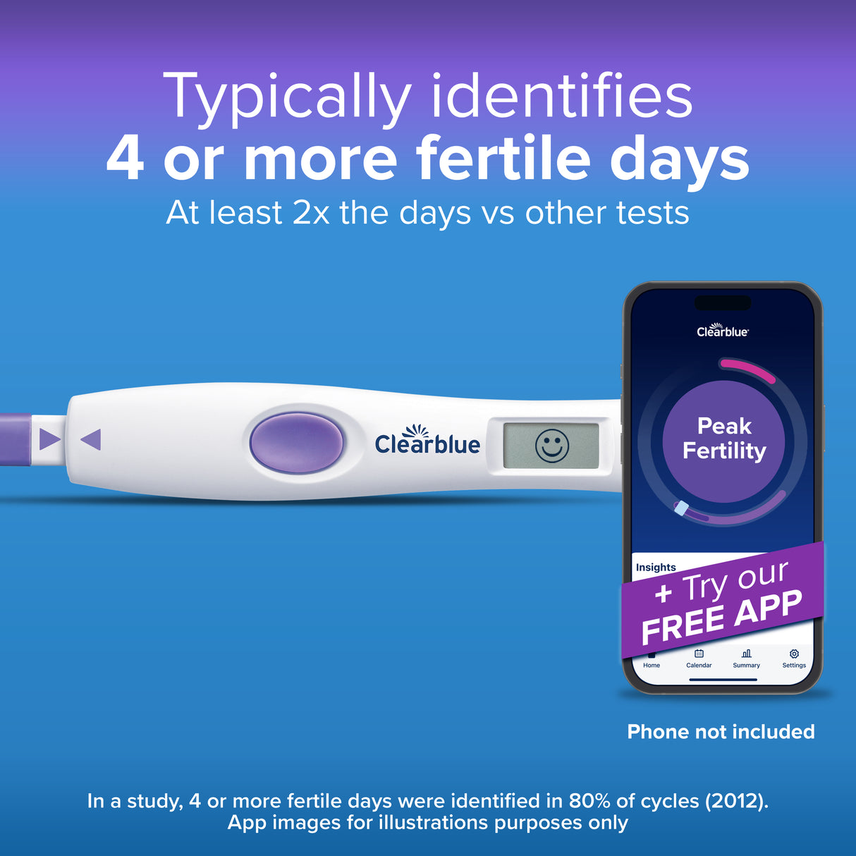Clearblue Advanced Digital Ovulation Prediction Tests - 10 Test Pack
