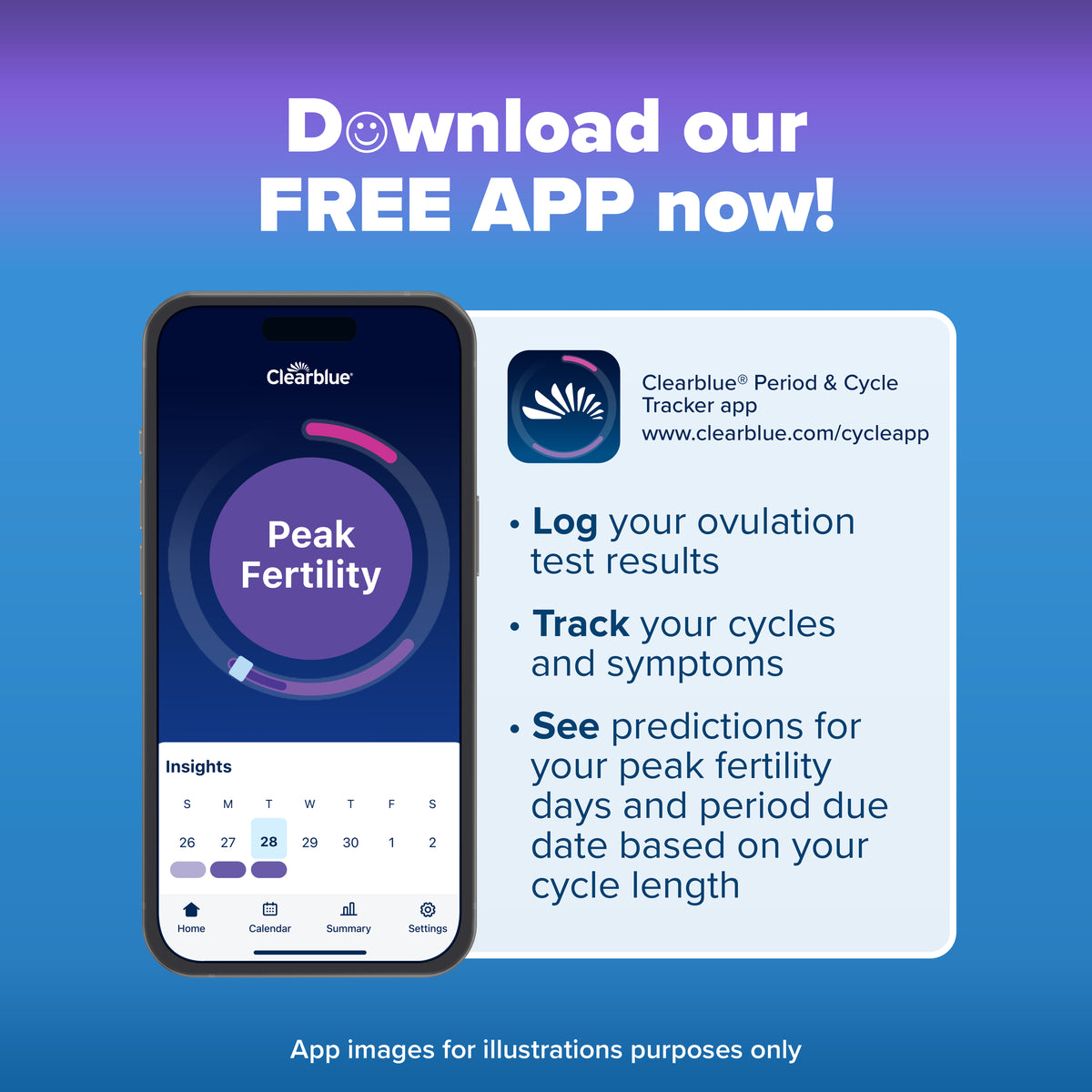 Clearblue Advanced Digital Ovulation Prediction Tests - 10 Test Pack