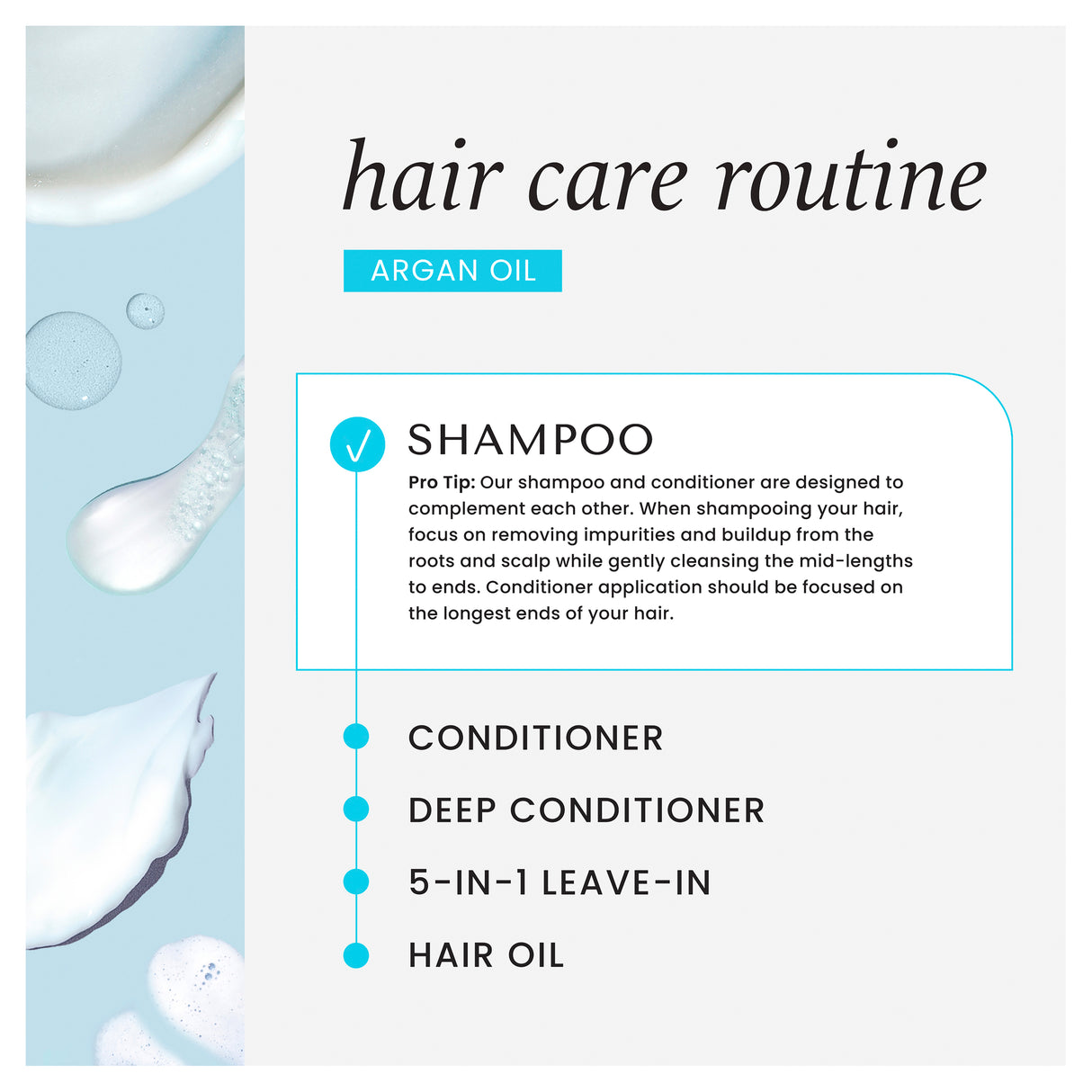 Hask Argan Oil Repairing Shampoo 355ml