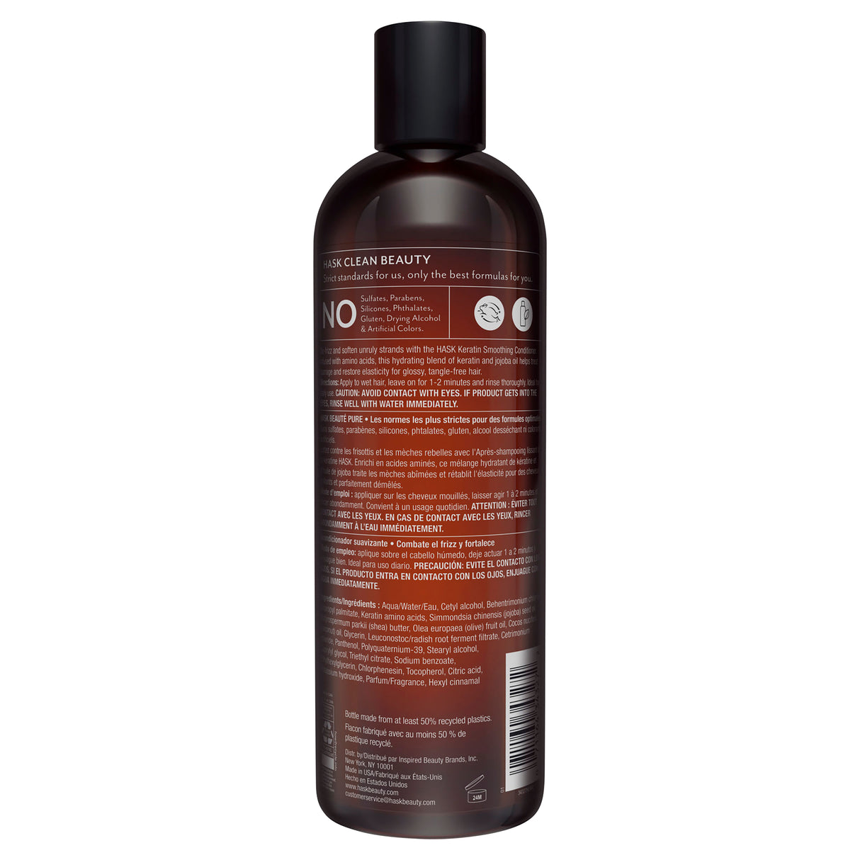 Hask Keratin Protein Smoothing Conditioner 355ml