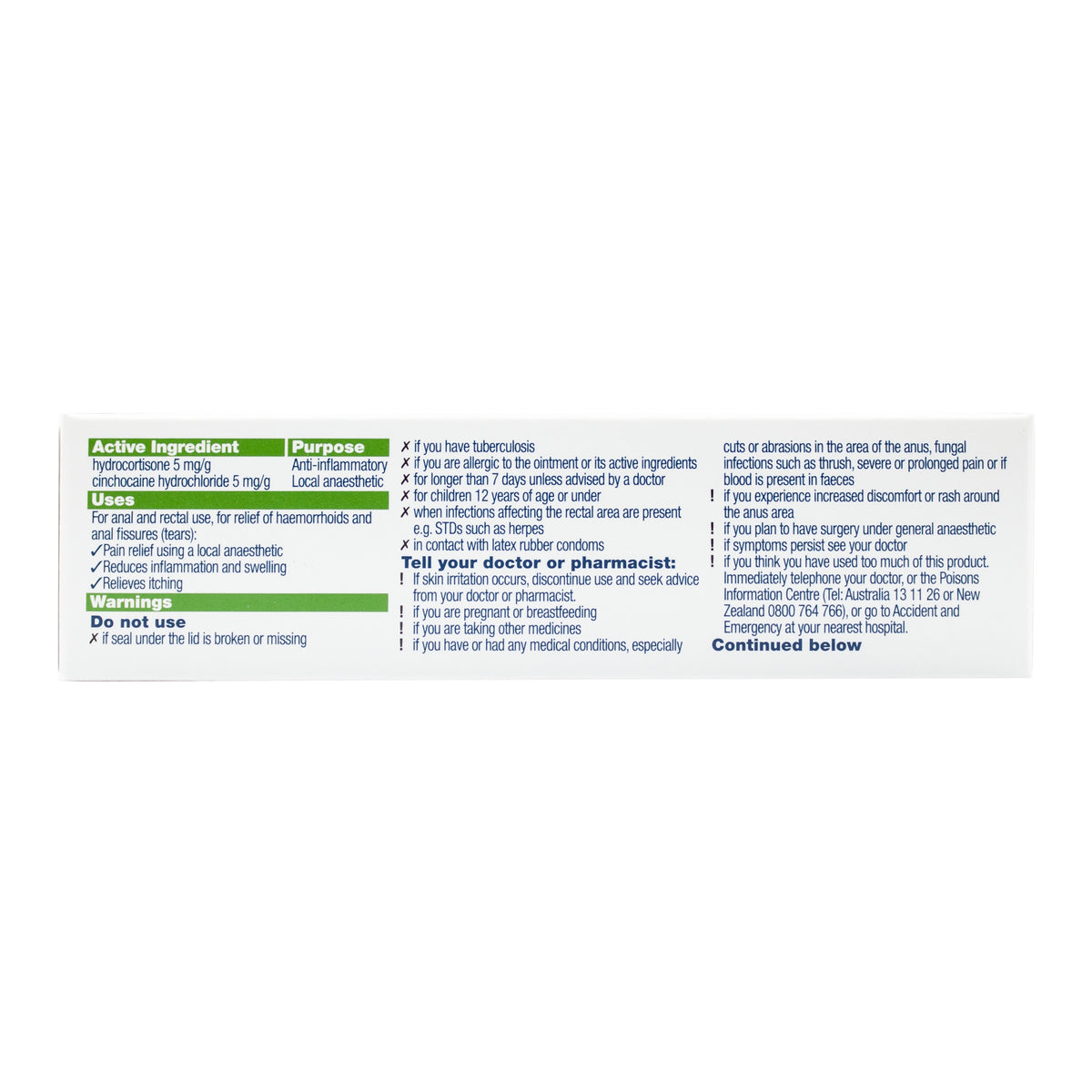 Proctosedyl Ointment 15g