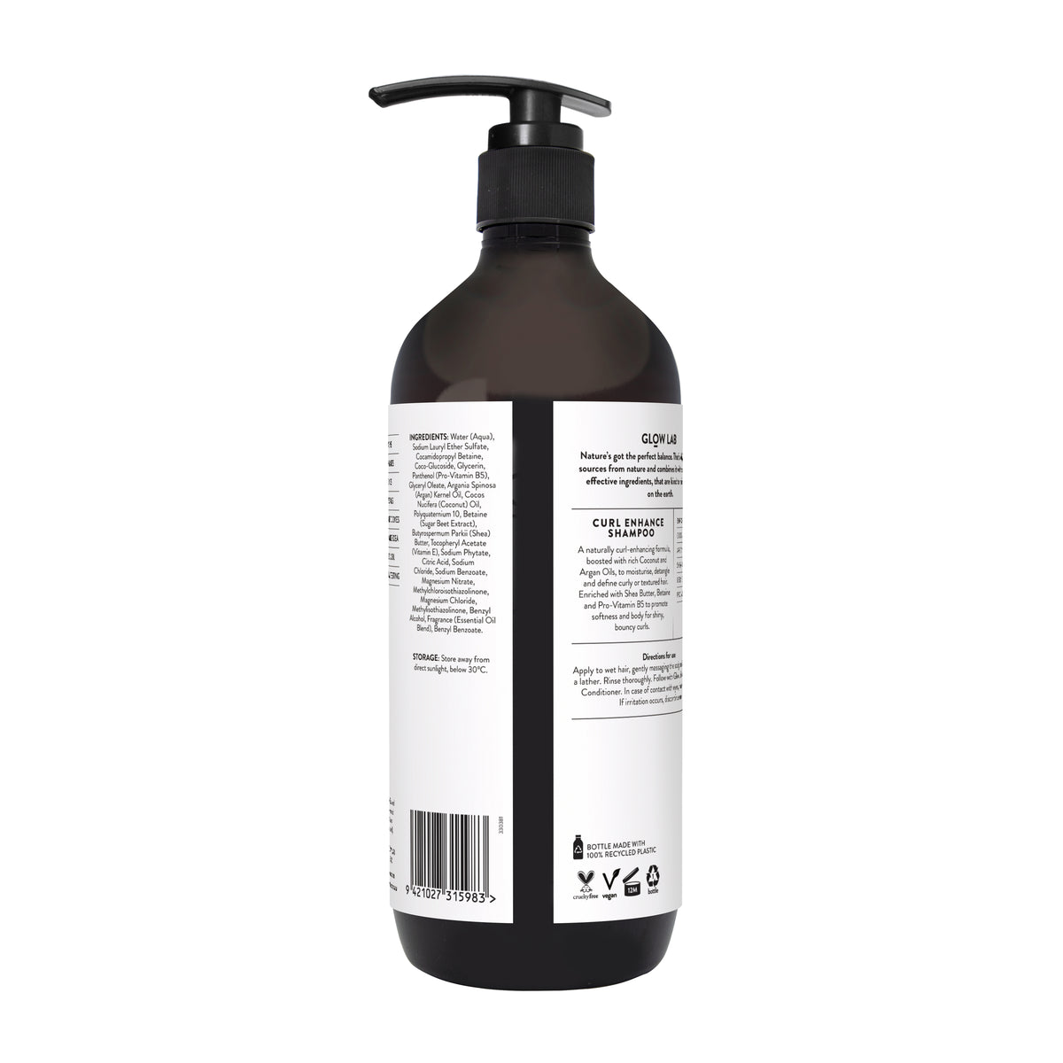 GLOW LAB Shampoo Curl 600ml