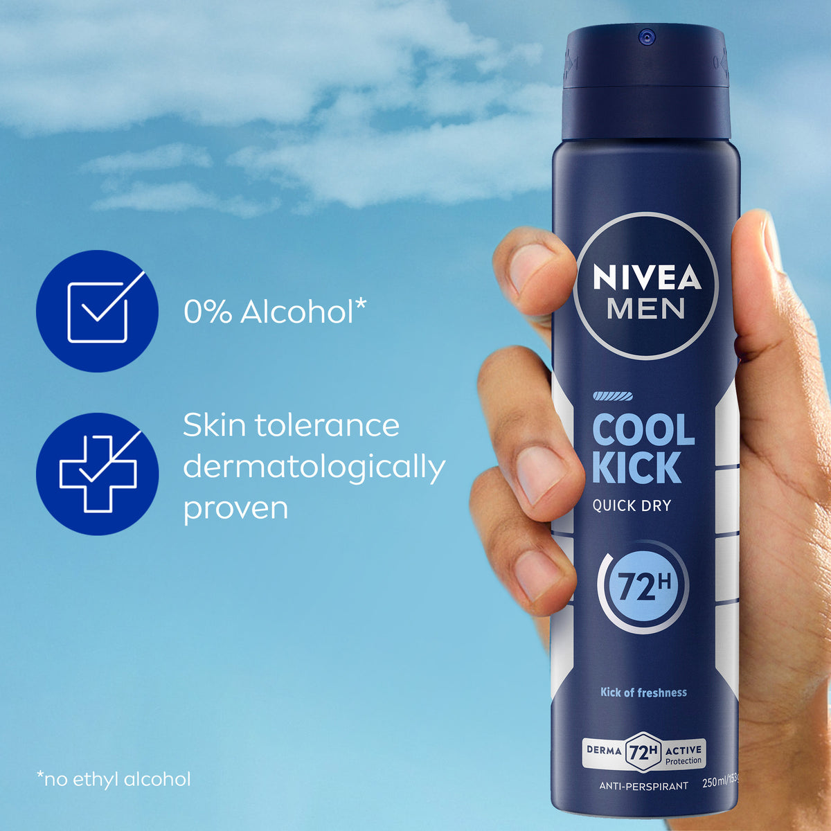 NIVEA Deo Cool Kick Aero Men 250ml