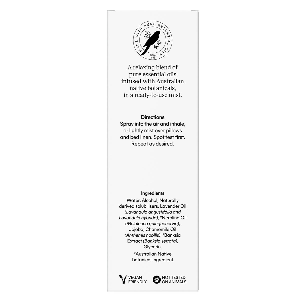 Bosisto’s Native Sleep Aroma Mist 100mL