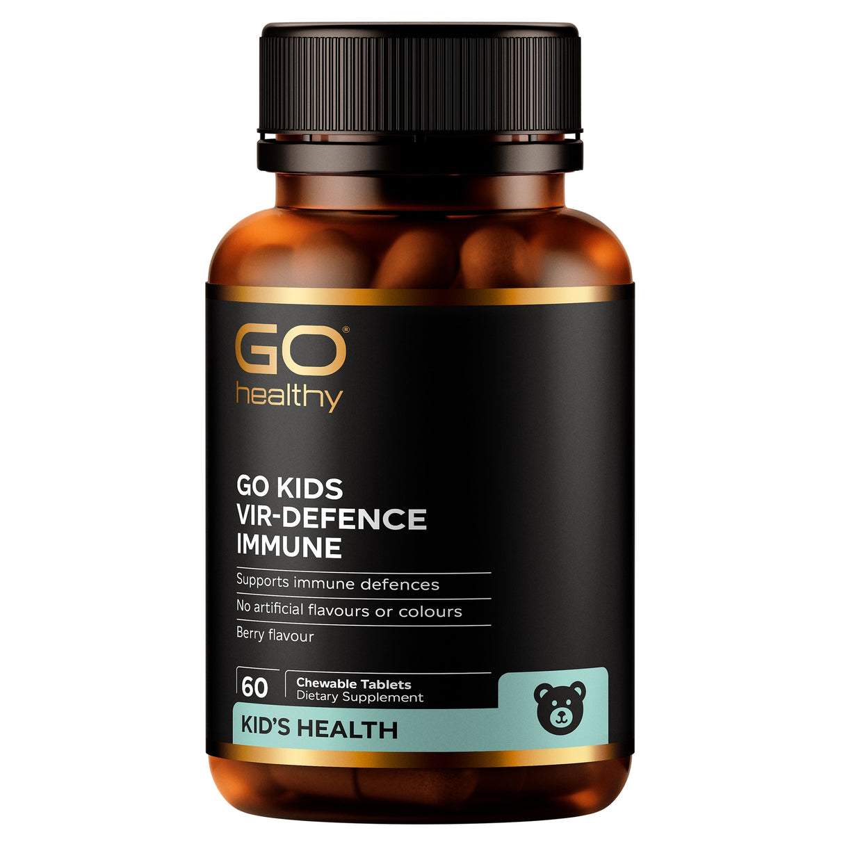 GO Healthy GO Kids Vir-Defence Chewable Immune Support Tablets 60s
