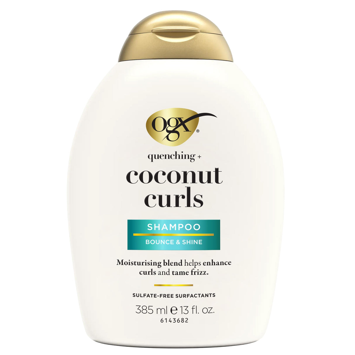 OGX Quenching + Coconut Curls Shampoo For Curly Hair 385mL
