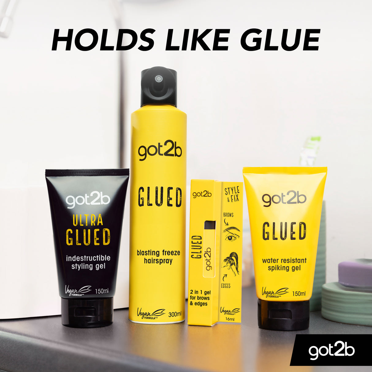 Schwarzkopf got2b Styling Gel Ultra Glued 150mL
