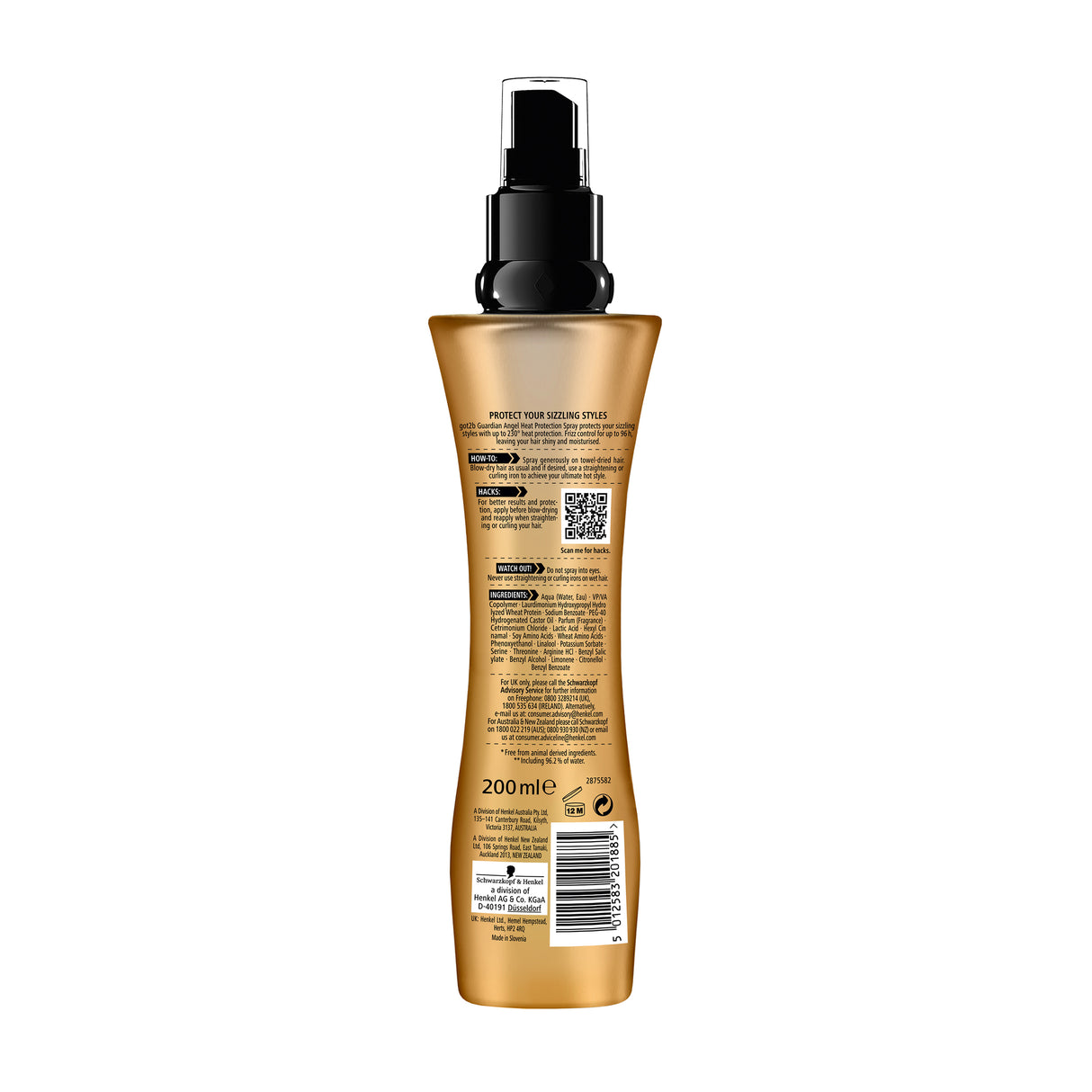 Got2B Heat Protection Spray 200 mL