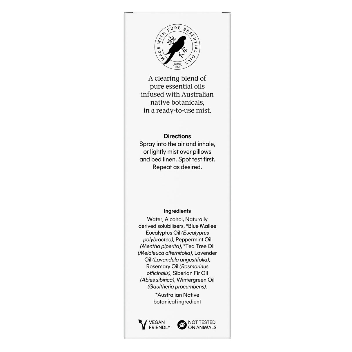 Bosisto’s Native Breathe Aroma Mist 100mL