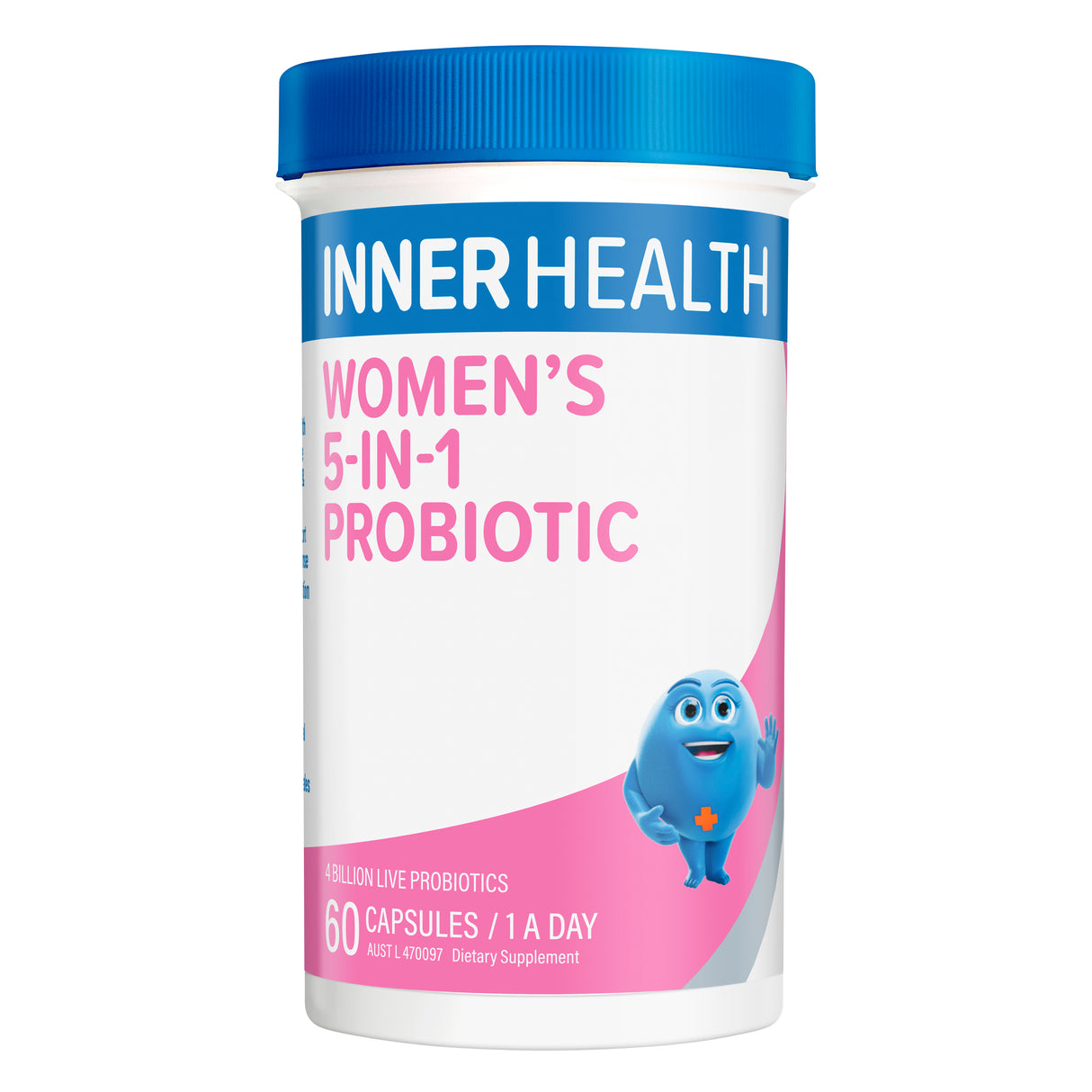Inner Health Women's 5 In 1 Probiotic Caps 60s